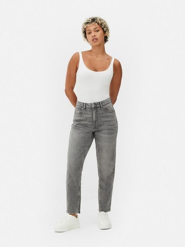 Ladies high rise mom fit - mom,