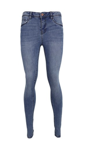 Ladies ripped high waist - high,