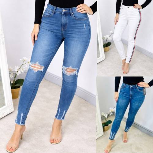 Womens denim jeans ladies - womens,