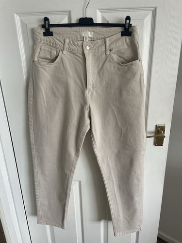 Cream mom jeans size 16 - cream, 16/44