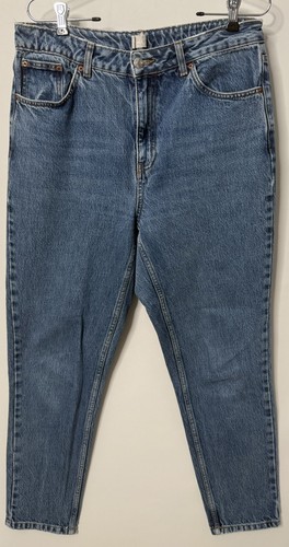 Topshop blue mom high waist - mom,